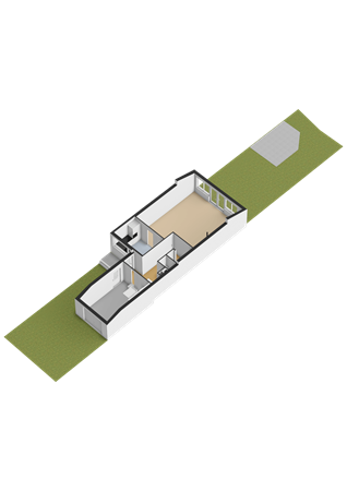 Floorplan - Dopperstraat 111, 3752 JC Bunschoten-Spakenburg